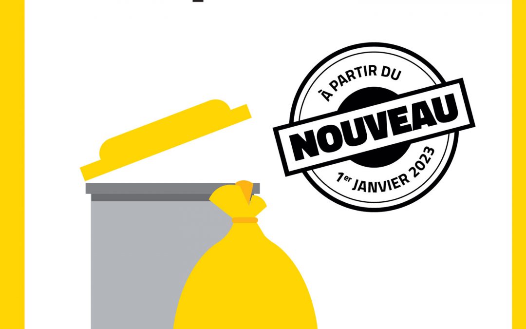 Les consignes de tri évoluent