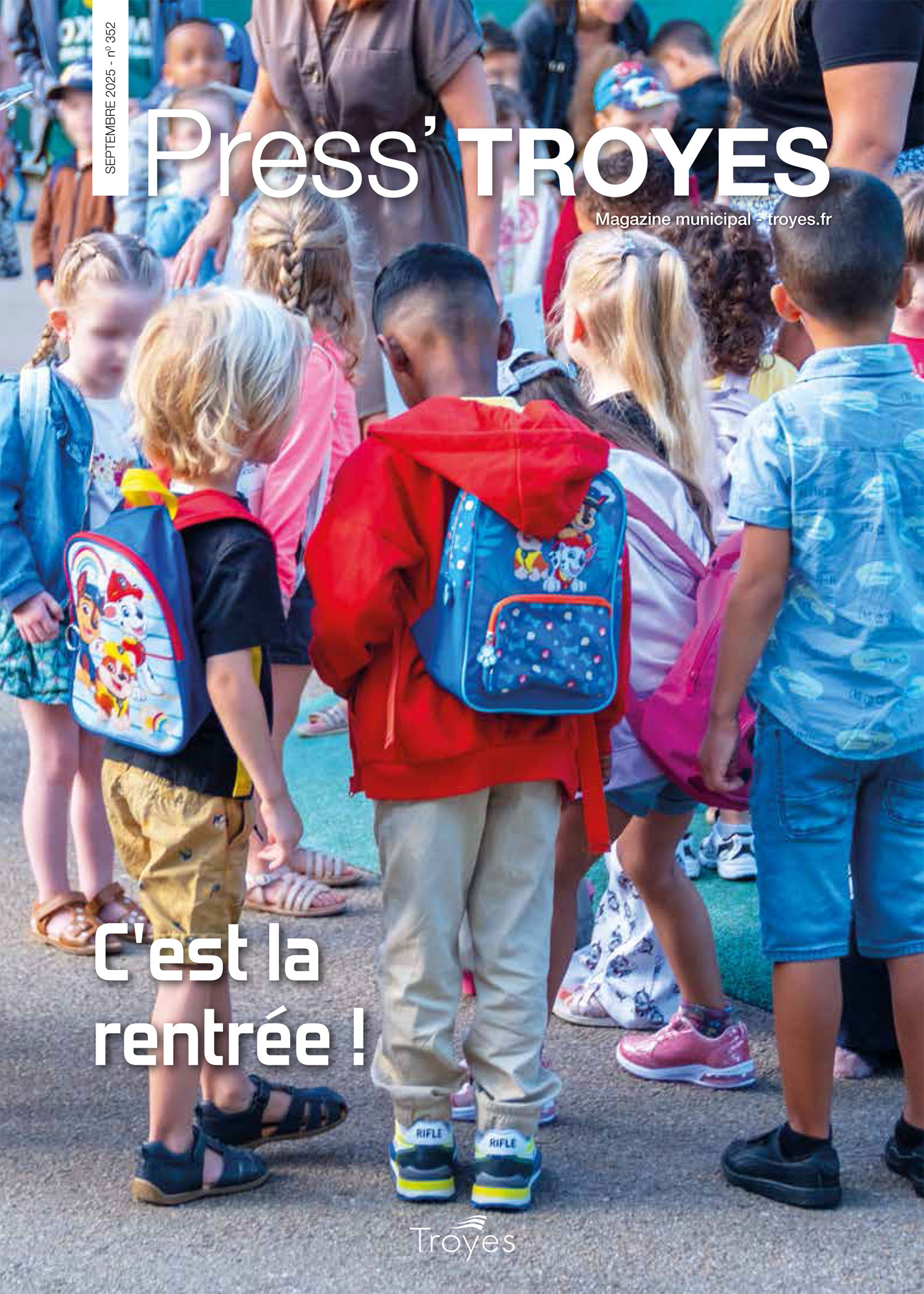 PressTroyes_352_Septembre_2025_Couv Couverture Press'Troyes n° 352 septembre 2025