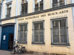 Façade de l'école municipale des Beaux-Arts