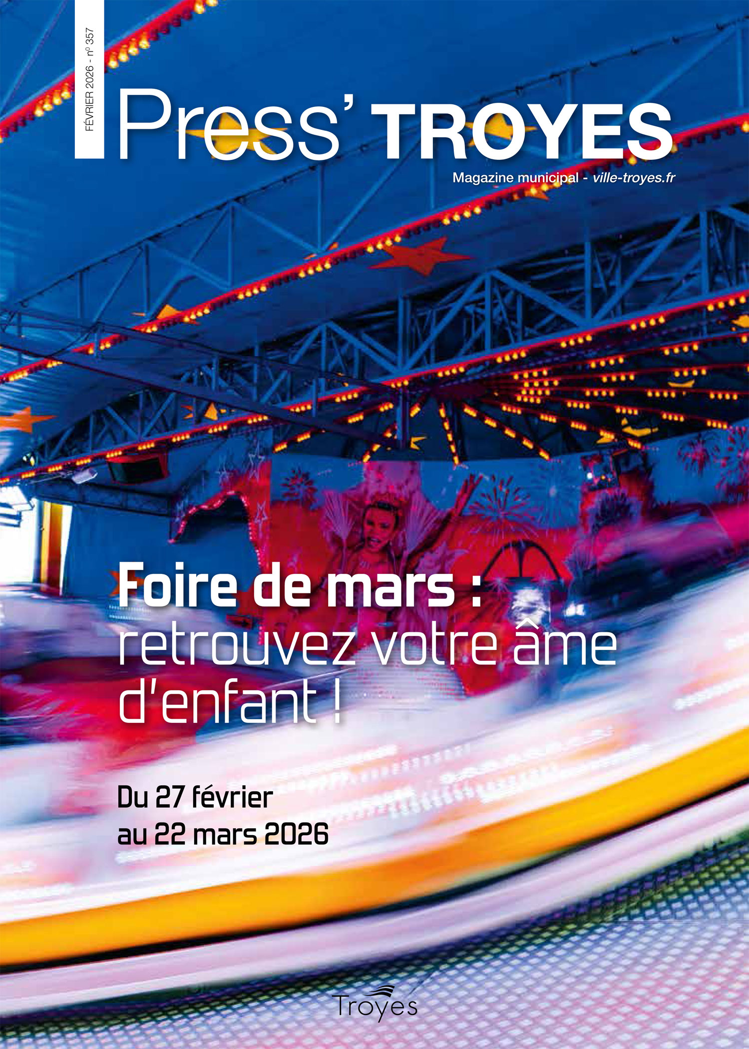 PressTroyes_357_Fevrier_2026_Couv Couverture Press'Troyes n° 357 février 2026