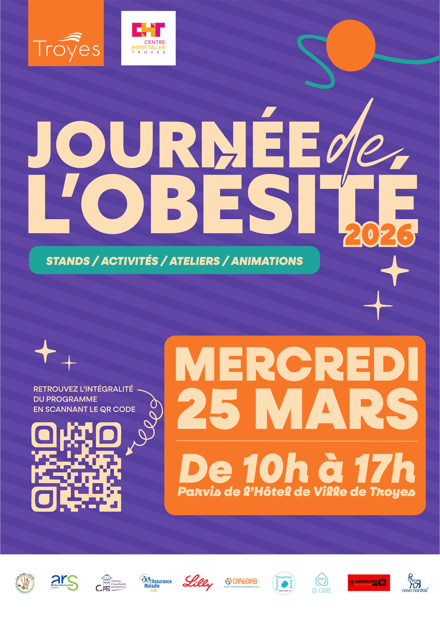 Affiche Journée de l'obésité