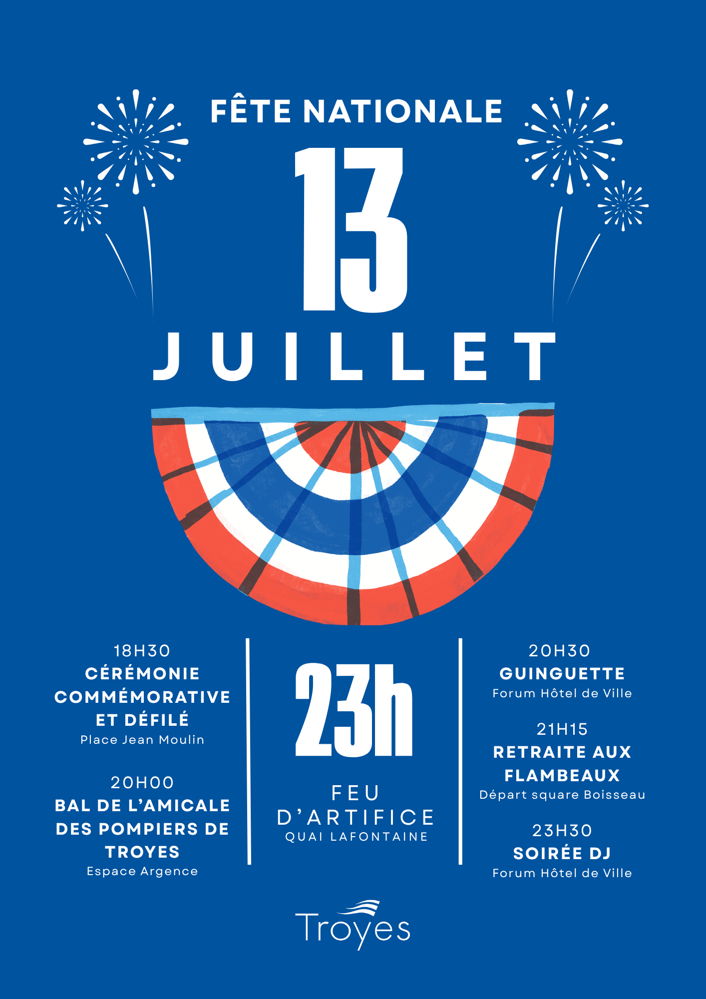 Programme fête nationale Troyes