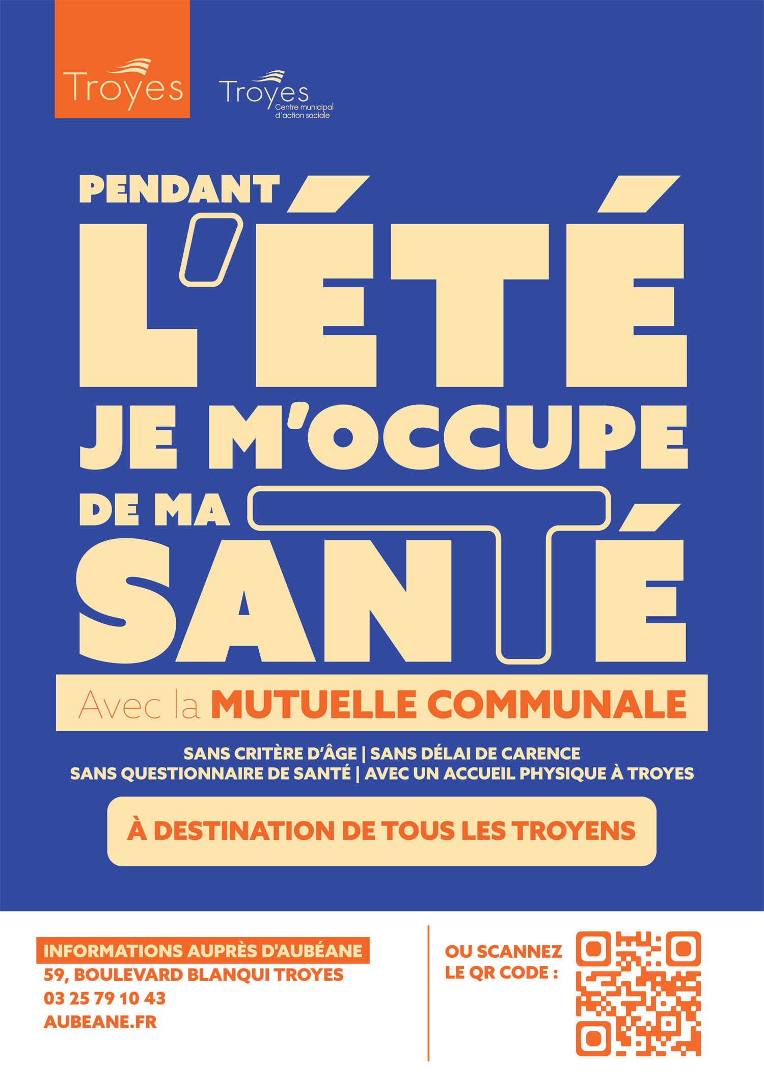 Affiche mutuelle communale
