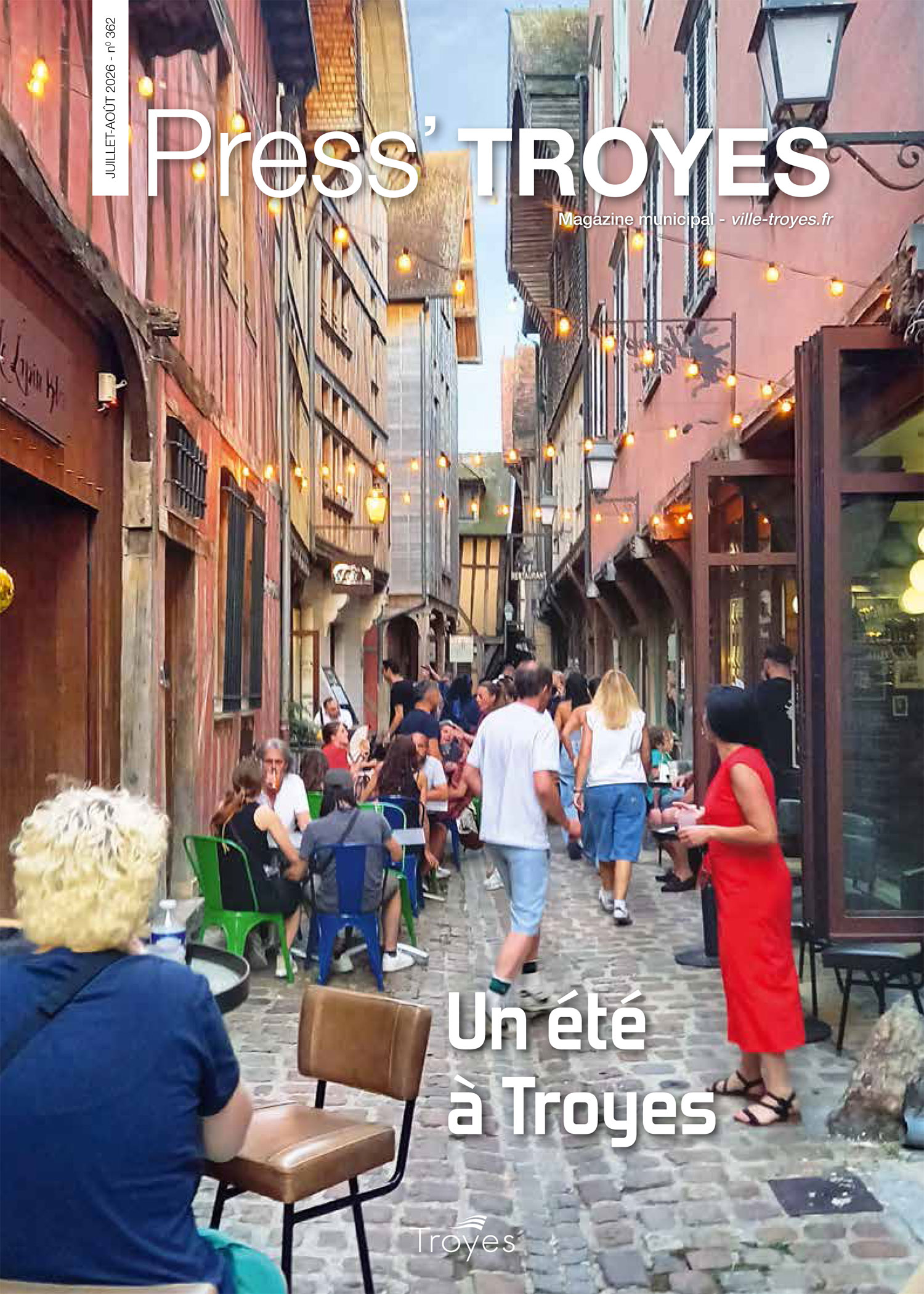 Couverture Press'Troyes n° 362 - juillet/août 2026