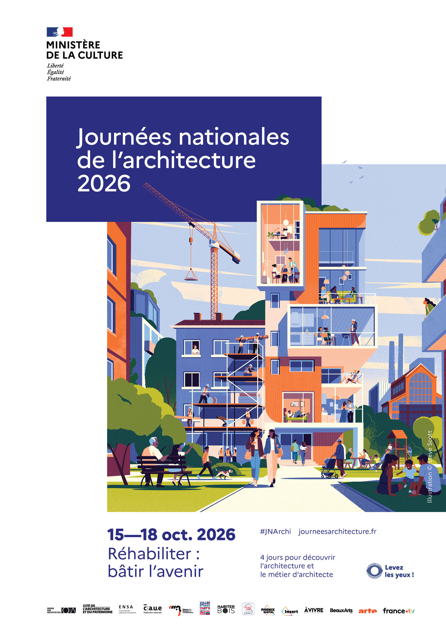 Affiche Journées nationales de l'Architecture